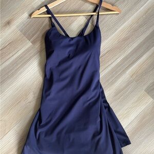 HALARA Navy Blue Mini Dress